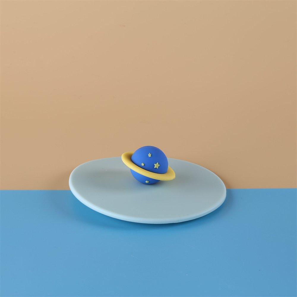 Universal Sandblasted Thickened Silicone Cup Lid - Dust-proof Design - Cute Star-shaped Food-grade Cup Lid