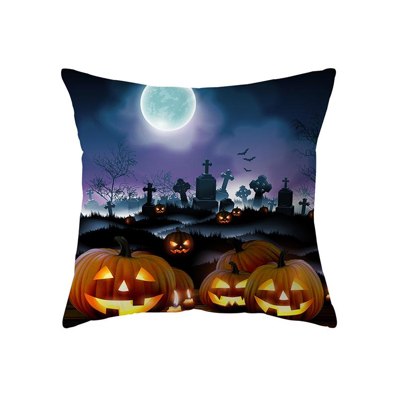 Pumpkin Collection Halloween Theme Pillow Cover Sofa Cushion  Holiday Gift Party Decoration Home Decor