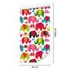 Colorful Elephants and Hearts Wallpaper for Living Room and Bedroom 50x1000