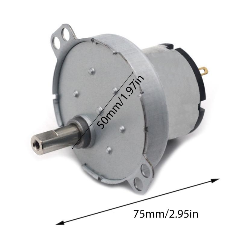 Faltbare Waschmaschine Getriebe Untersetzer Ersatz Getriebemotor 12V Metallgetriebe Untersetzer Elektrische Ventile Antriebsmotor