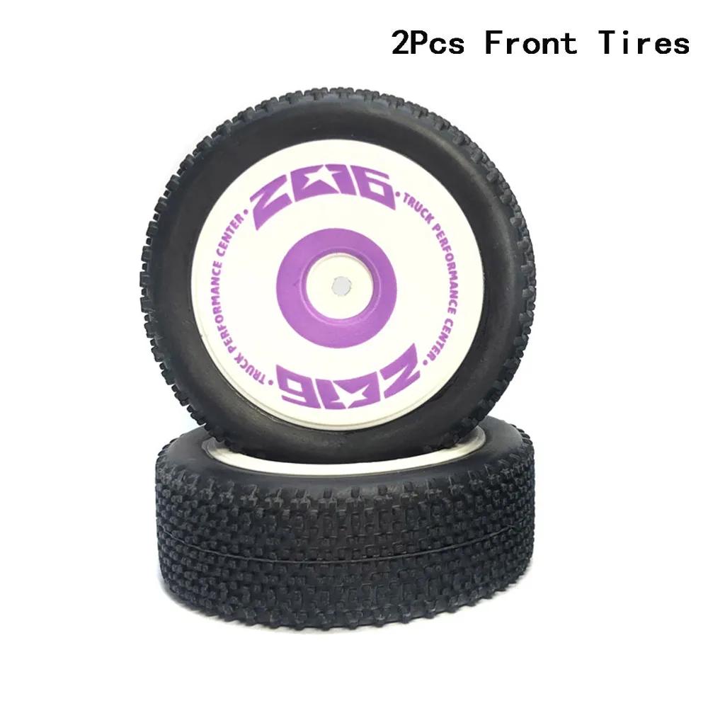 RC Car Wheels Orginal Tires for WLtoys 124016 124017 124019 124018 144001 144010 Remote Control Car Upgrade Parts Rubber Tyre