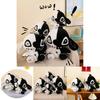 Adorable Dark Ghost Plush Pillow Toy Perfect For Children As A Trendy Gift