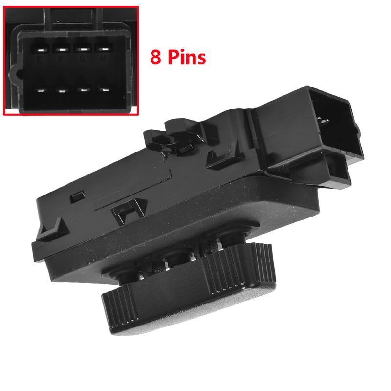 Power Seat Adjustment Switch Front Left Right Side 12450256 for 1999-2007 Chevrolet Silverado GMC Sierra