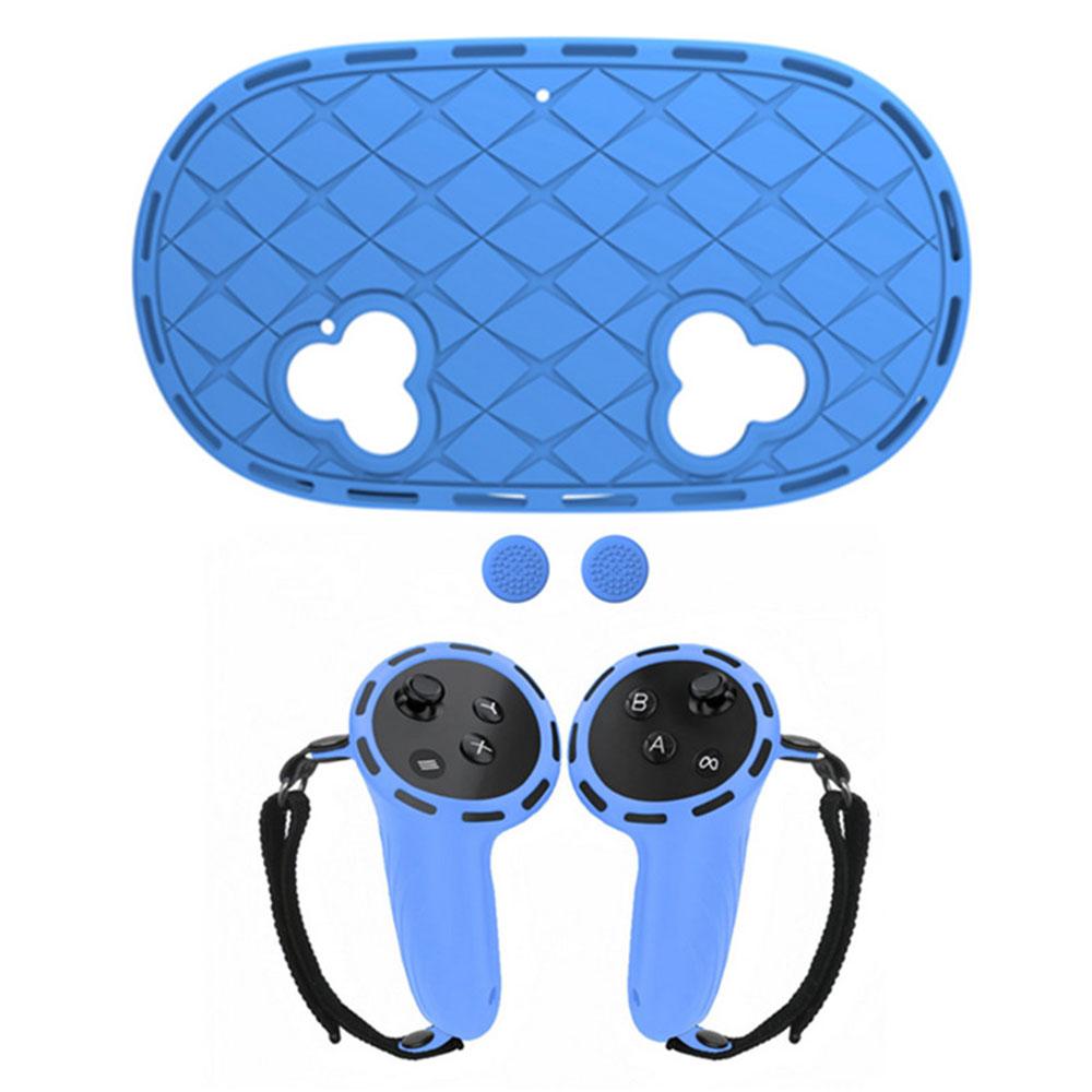 Silicone Case Set for Meta Quest 3S VR Headset, Controllers Protective Cover
