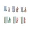 Silicone Candle Mold Mother Hug Kid Shape Resin Crafting Molds for Creative Homes Decoration and Handmade Present
