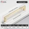 Oukali Modern Furniture Cabinet Handle Wardrobe Pulls Handles Zinc 128mm Drawer Dresser Cupboard Handle
