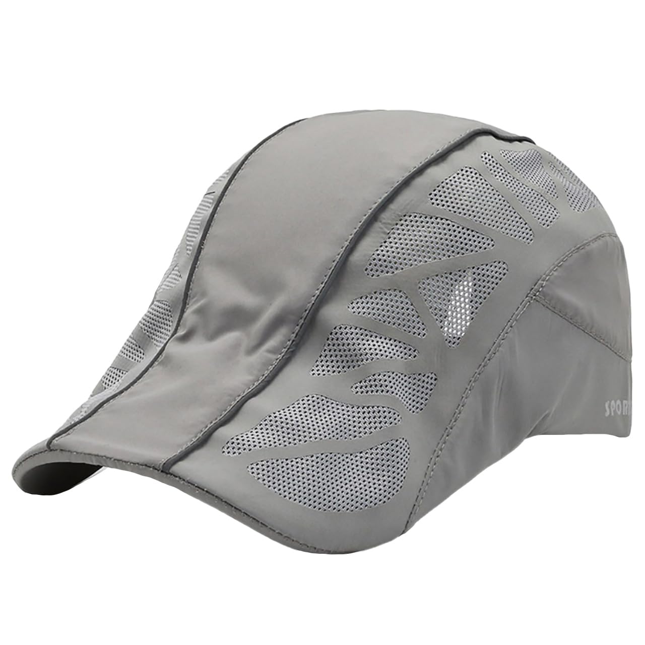 

Hat Cap Mesh Sunshade Quick Drying Outdoor Casual Simple CZA501 [White Fang] Men s (Light Gray)