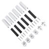Solar Panel Mounting Bracket Kits Aluminum Alloy Flat Roof Solar Panel Mounting Brackets End Clamps