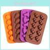 Eco-friendly Silicone Halloween Pumpkin Chocolate Mold For Safe Candy Jelly Cake And Biscuit Crafting