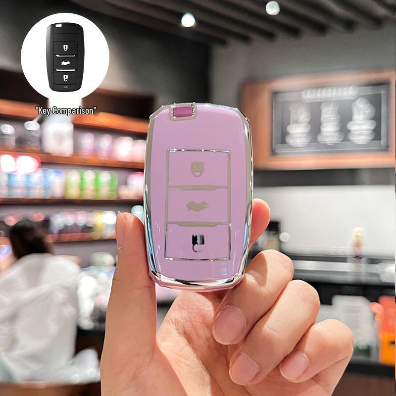 Changan Car Key Case: Compatible with Nuo, Mi Yu, Lumin, Benben, Eado, CS55, Yi Dong DT - 35 Shell Bag for Women.