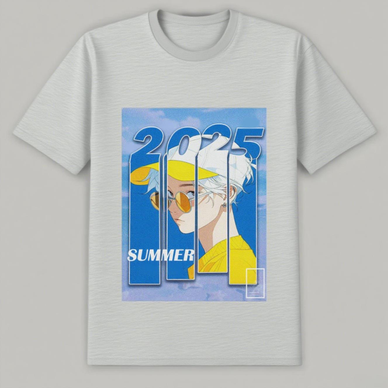 

Hot High-quality Cotton Short-sleeved Couples Are Fashionable Street Daily Style Printed Casual and High-quality Trend T-shirt 4XL