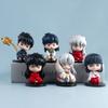 Version Inuyasha Q Figure Cartoon Characters Cute Mini Car Decoration Tabletop