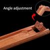 2pcs Wood Incenses Holder With Adjustment Angles Aromatherapies Incenses Holder Great for Office or Home Decoration