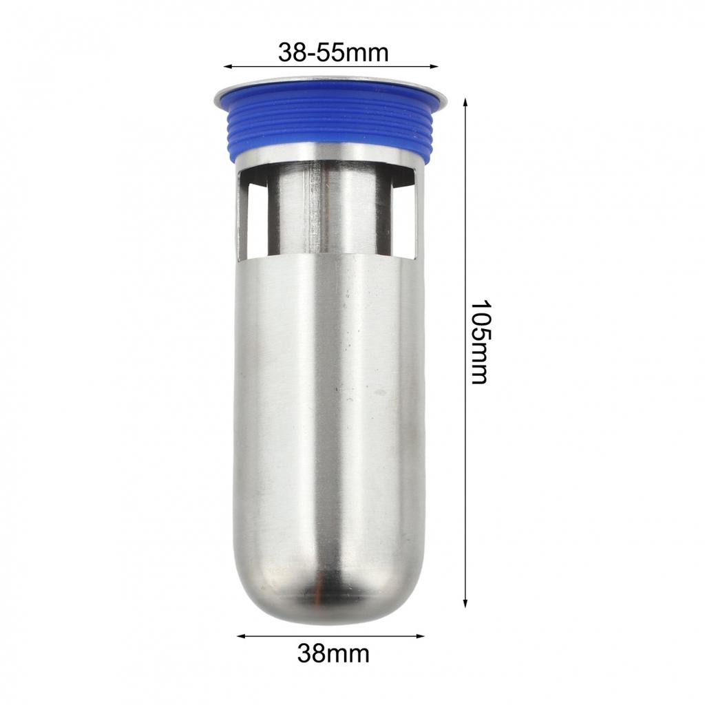 Advanced Control 304 Stainless Steel Drain Backflow Preventer Shower Floor Drain