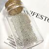 925 Sterling Silver Solid and Hollow Beads - DIY Jewelry Accessories with Bright Round Loose Beads