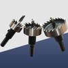 High-Speed Serrated Hole Saws for Iron and Steel with Center Drills