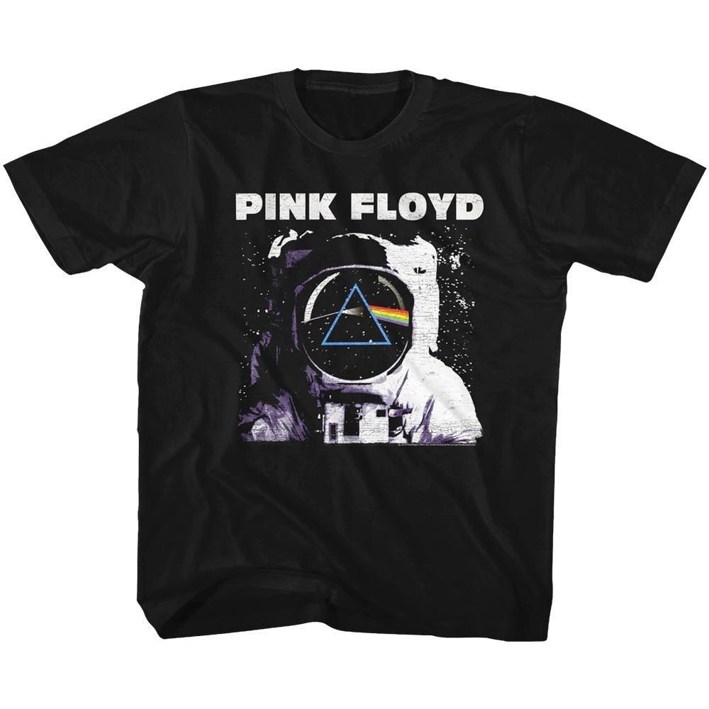 

Kids Pink Floyd Dark Side of the Moon Astronaut Black Music Band Shirt 2XL