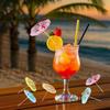 Cocktail Umbrellas for Drinks Decorative Fruit Toothpicks Drink Umbrella Toothpicks for Party Bar Wedding Birthday Holiday