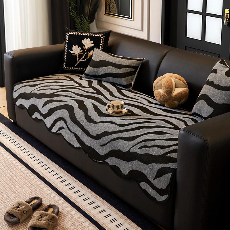 Light Luxury Chenille Special-Shaped Sofa Cushion New Non-Slip Seat Cushion Four-Season Universal Sofa Cover High Sense