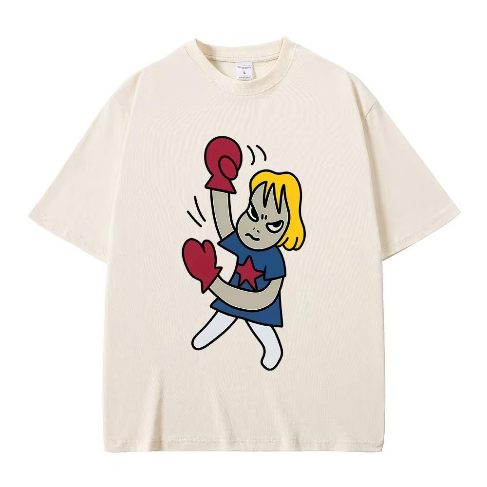 

Yoshitomo Nara T Shirts Unisex Women Casual Funny Tshirt Unisexs Harajuku Streetwear Unisex Fashion High Quality pure Cotton Tees L