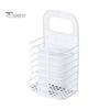 Bathroom Wall Decor Storage Foldable Laundry Basket, Breathable Hollow Design, Mounted Plastic Container Space Saving Organizer, for Dormitory