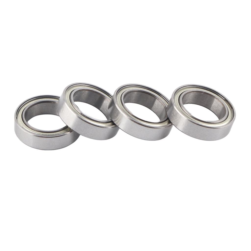 4ks RC kuličkové ložisko sada 10x15x4mm Nerezové ložisko pro Arrma 3S 110 RC auto Crawler