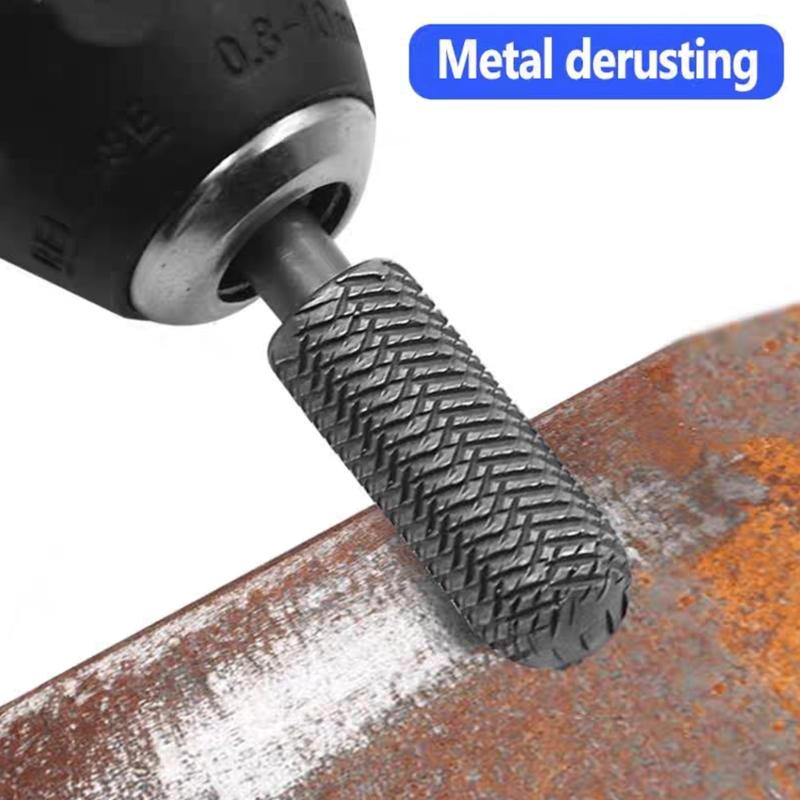 5Pcs  Drill Bit Metal Rotary Burr Drill Bit Wood File Grinders Milling Rasp Wood Metal Root Carving Milling Cutter