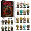 24 Days Eddie Advent Calendar 2025 Christmas Band Pendant Advent Calendar 24pcs Figure Keychain