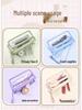 High-Capacity Transparent Pencil Case for Exams, Multipurpose Makeup Bag, Convenient Stationery Organizer