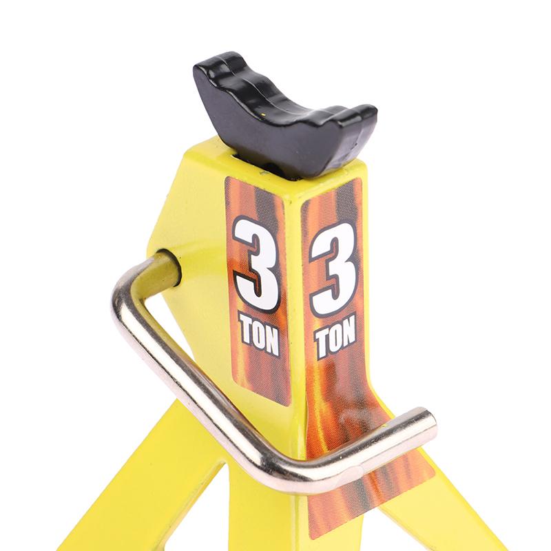 Floor Simulation Jack Stands Lift Pair Rack For Remote Toy Car Truck Tire Change Lifting Support Stand Scene Accessories