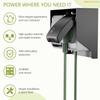 K1AE 2 Gang Waterproof Outlet Outdoor Power Socket Surfaces Type 2 Gang Wall Socket