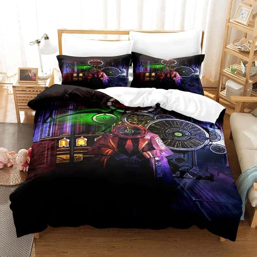 Fashion 3D Print Game Limbus Company Bedding Set Cartoon Anime three-piece set Adult Kid Bedroom Duvet cover Sets Home Textiles Tool