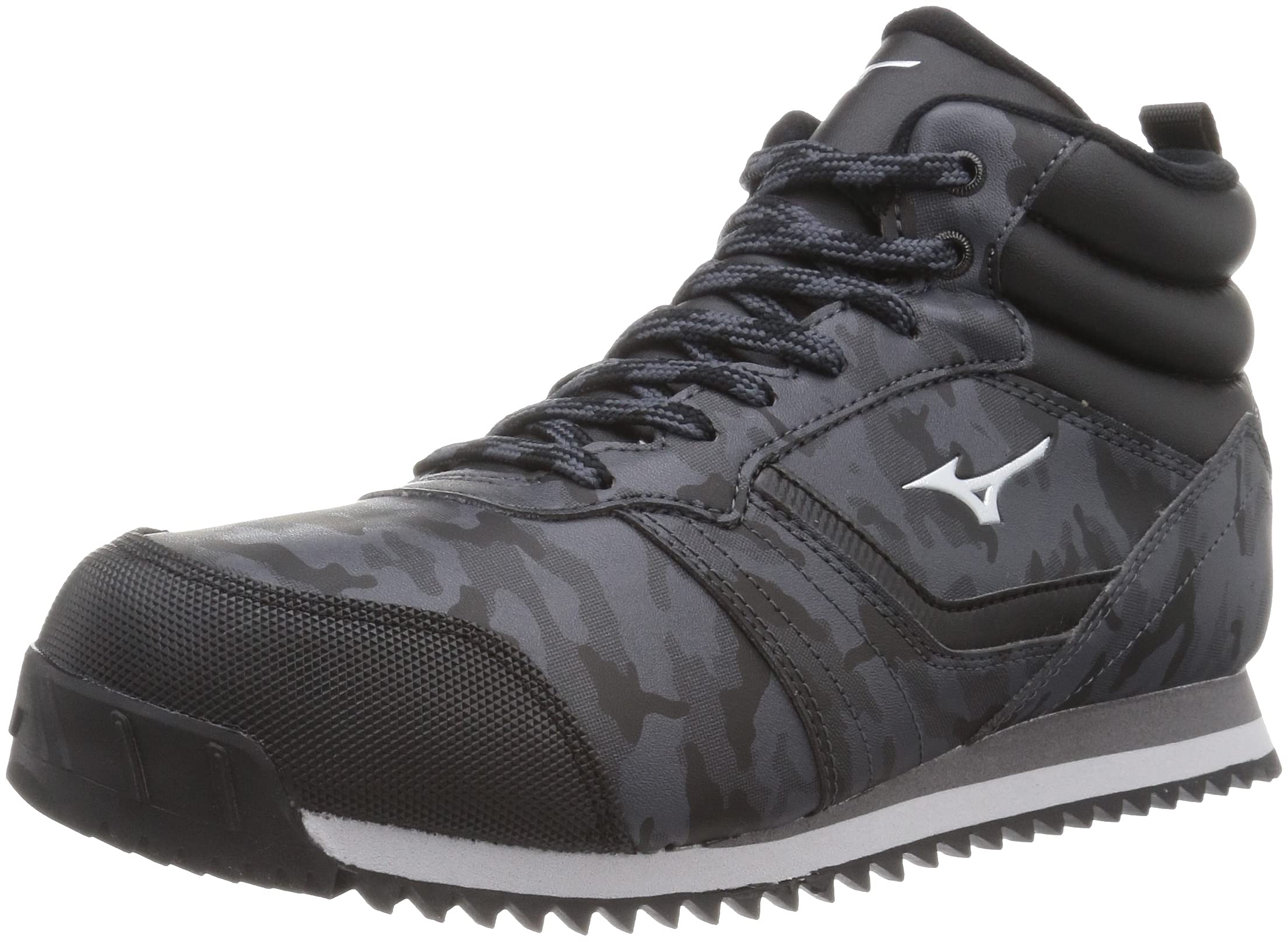 

Mizuno Snowscape Cold Dark Size 3E Snowshoes, Waterproof, Weather, Non-Slip, Gray, 23.5 cm,