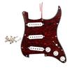 Prewired Pickguards Pickups Set with Back Cover Compatible with Electric Guitar