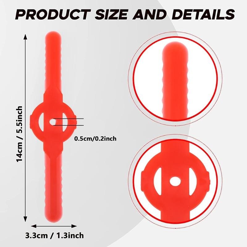 5 Pcs String Trimmer for Head Blades Replace Plastic Cutter Blades Replacement Weed for Head Blades