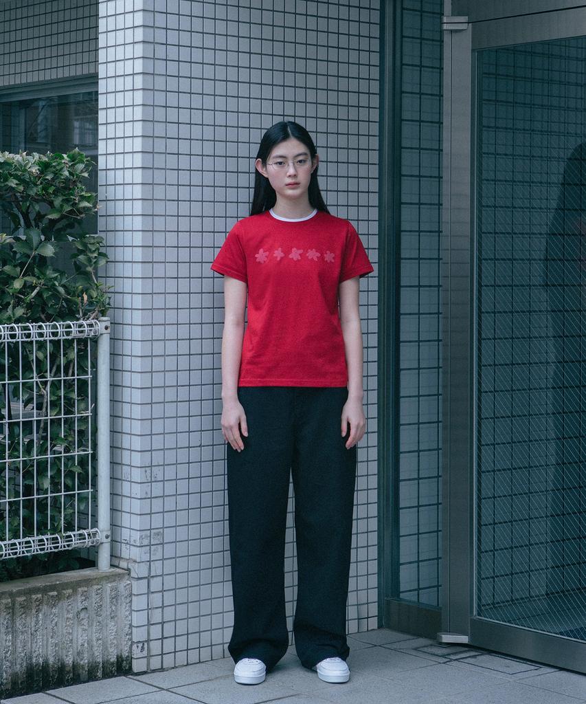 Ohesio Wide Star Cotton Pants (Black)