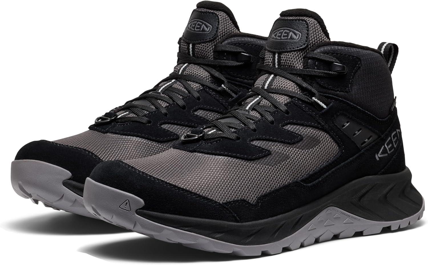 [KEEN] HIGHTRAIL MID POLAR Зимние ботинки (Черный/Стальной Серый) 25,5 см