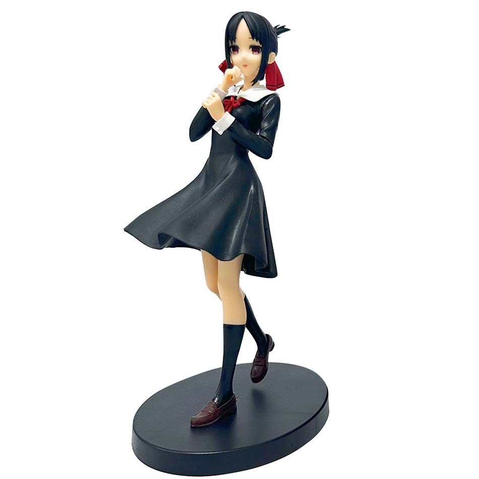 sold 18cm Anime Figure Love is War Fujiwara Chika Shinomiya Kaguya Kawaii Girl Action Figure Collectible Model Doll Toy Gift