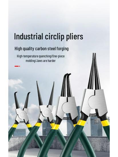 Small Pointed Nose Snap Ring Pliers for Internal/External Circlip, Spring, Expansion, and Retaining Rings