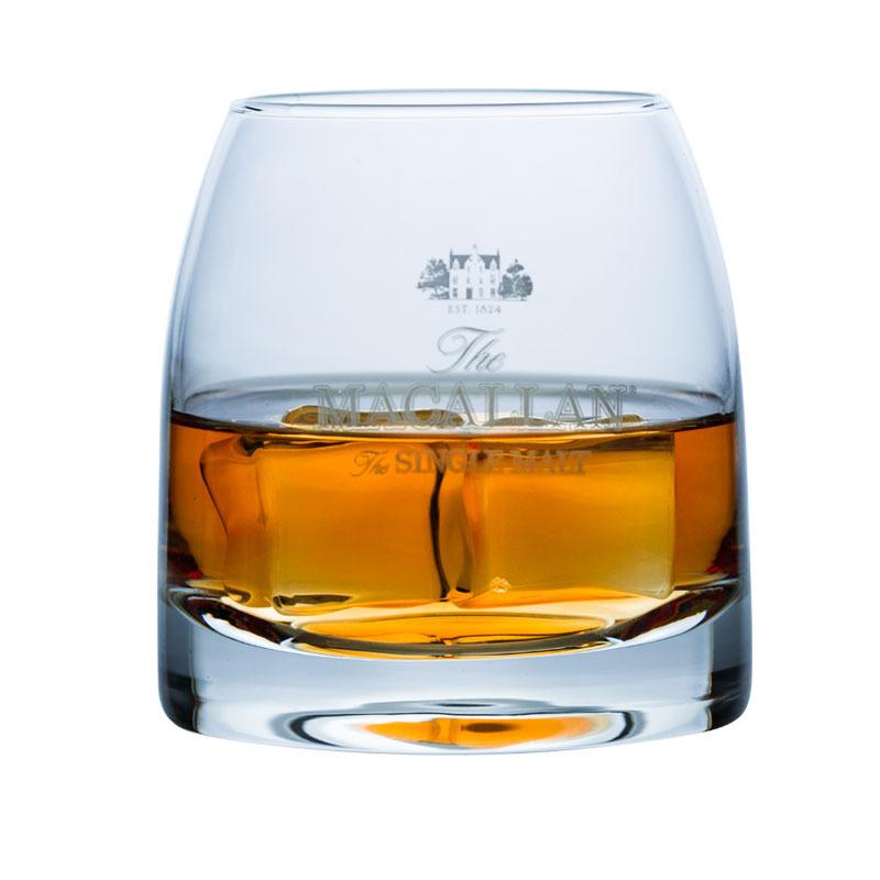 Macallan Exclusive Single Malt Whiskey Glass Crystal Wine Tumbler Vodka Cognac Brandy Snifter Gather Together Mouth Tasting Cup