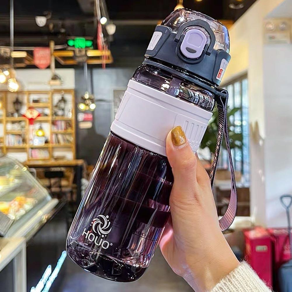 

750ml/1000ml Leak-Proof Summer Water Bottle Large Capacity Sippy Cup Drinking Kettle Outdoors 750ml фіолетовий