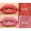 Rossetto Opaco 6 Colori Colori Pieni e Ricchi Idratazione Naturale Confortevole Texture Fine e Liscia Lunga Durata e Facile da Applicare
