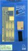 Tetra Model 1/72 ME Series Japan Ground Self-Defense Force Type 73 Extra Large Semi-Trailer Parts (for A Company) Plastic Model Kit ME7204