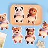 Chubby Shiba Inu 3D Stickers Cartoon Scrapbook Stickers Home Decoration Sticker  for Party Favor