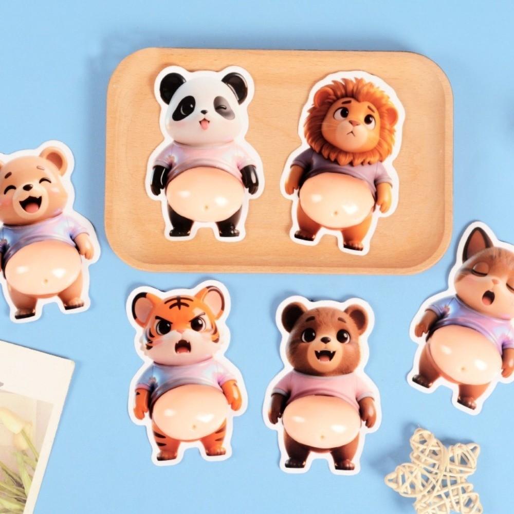 Chubby Shiba Inu 3D Stickers Cartoon Scrapbook Stickers Home Decoration Sticker  for Party Favor