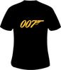 Men's and Women's T-shirts James Bond 007 Printed T Shirt In 6 Sizes