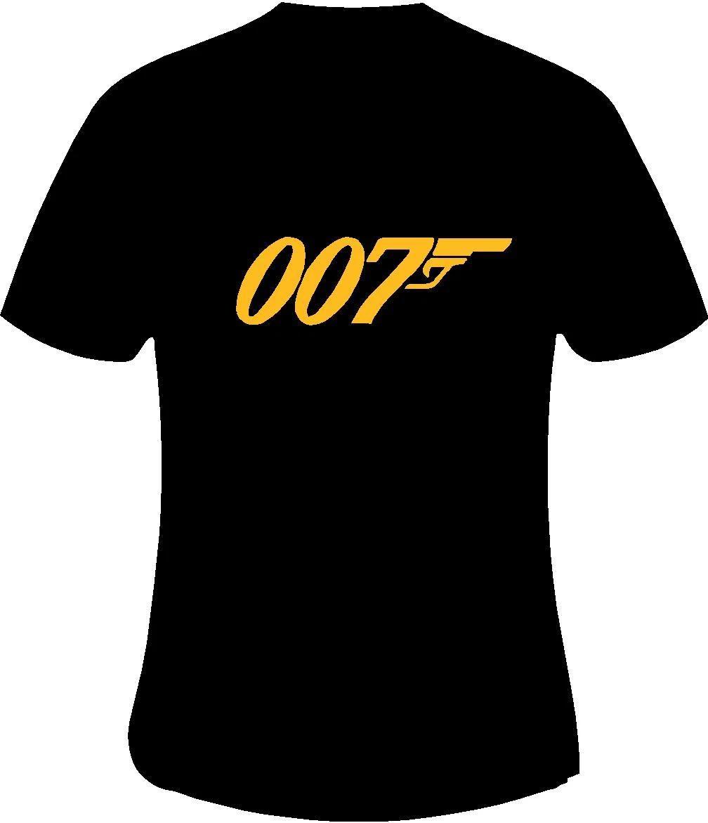 Men s and Women s T-shirts James Bond 007  Printed T Shirt in 6 Sizes XXXL