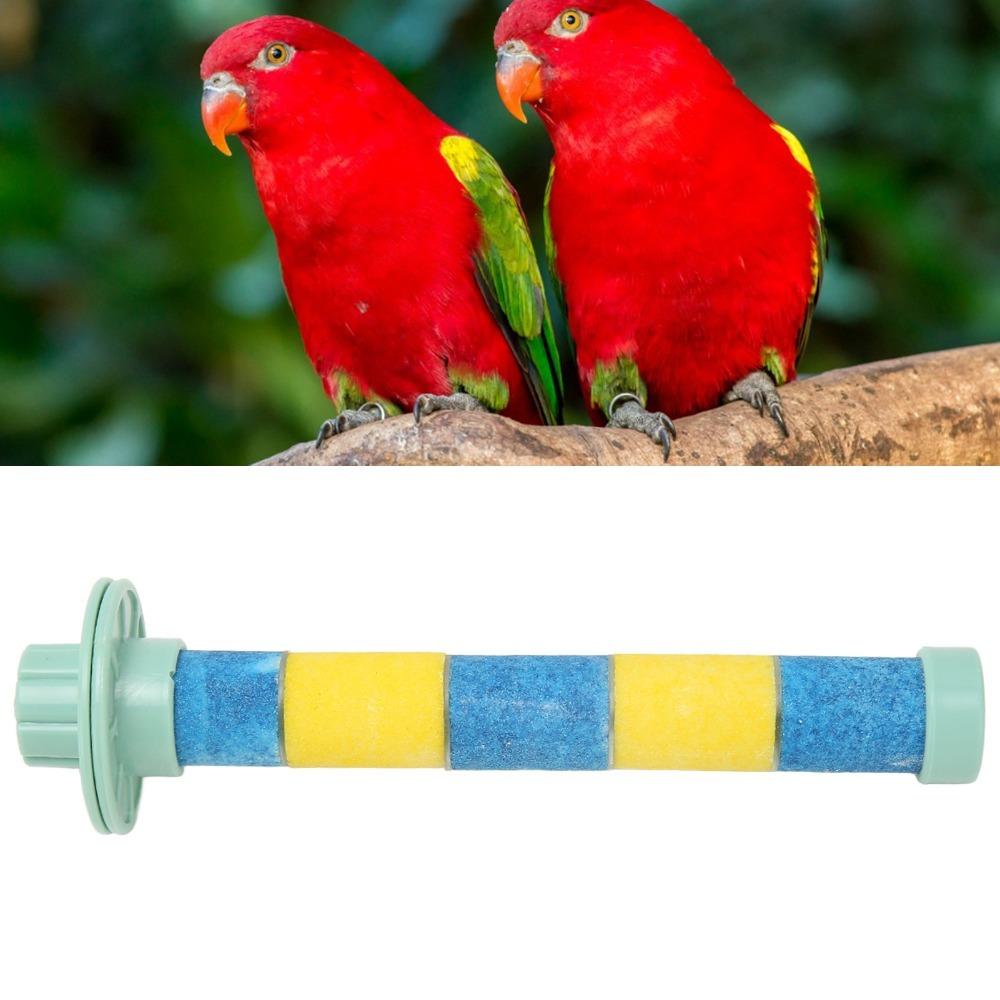 Gap-Free Gaskets Quartz Sand Perch Metal Core Claw Grinding Perch Indoor Aviary