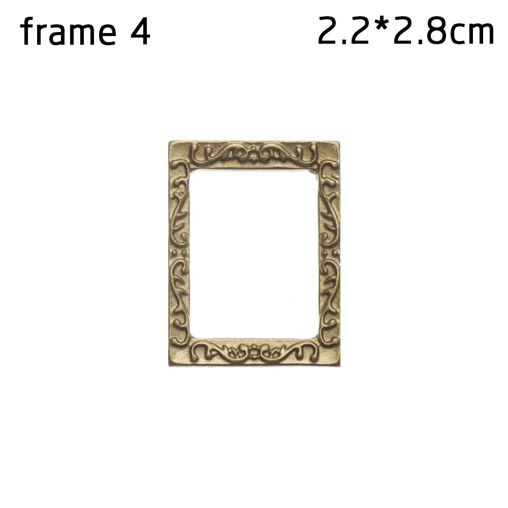 

13Styles Mini Wall Painting Miniature Framed 1:12 Dollhouse Decor Doll Accessories New Fashion Dollhouse Ornament Funny Kids Toy