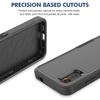 Hybridní robustní pancéřové nárazuvzdorné pouzdro na telefon pro Samsung Galaxy Xcover 7 6,6 palce Rám z TPU Pevný plastový ochranný zadní kryt